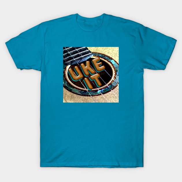 Uke It T-Shirt by SuzDoyle